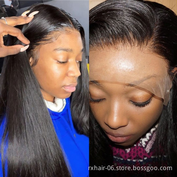 13x4 Transparent Lace Wig Human Hair, HD Lace Human Hair Wigs For Black Women,100% Virgin Human Hair Lace Front Closure Wig